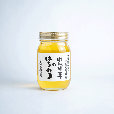 れんげのはちみつ 瓶