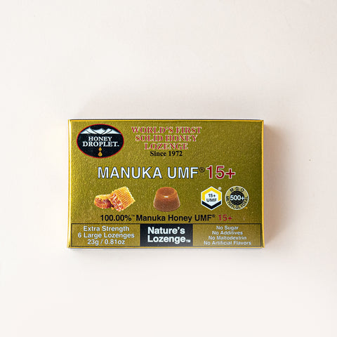 ハニードロップレットマヌカハニUMF15+のど飴